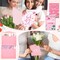 Mother’s Day Card Making Greeting Card Set – 50 Pack Blank Inside Cards with Envelopes & Stickers, 5 Assorted Funny Floral Designs 4×6 Inch Bulk Gift Set